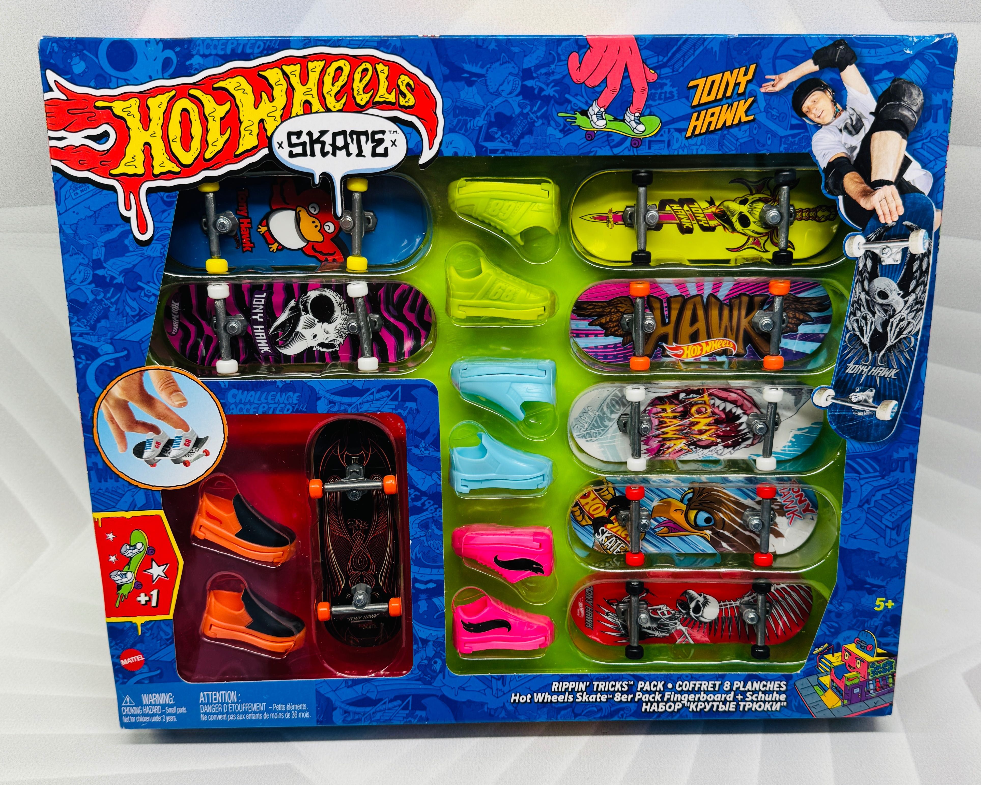 Набір скейтів і взуття Хот Вілс Hot Wheels 8 pack