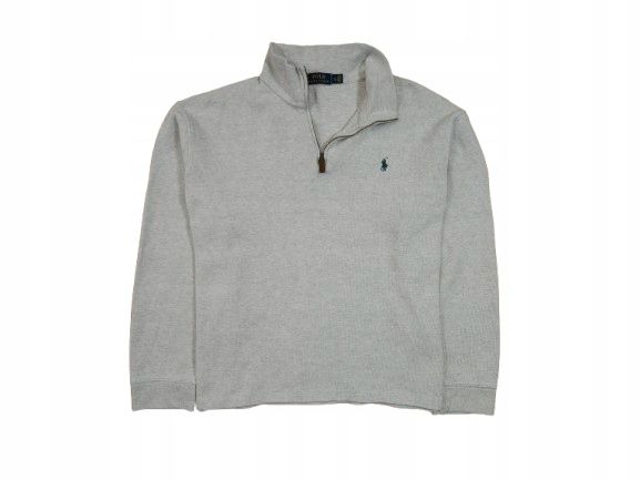 POLO RALPH LAUREN Sweter Męski Zip Neck Logo r. XL
