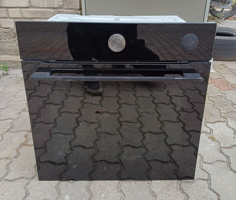 Вбудована духовка пароварка 2в1 Ikea UESP45NH піроліз чорна