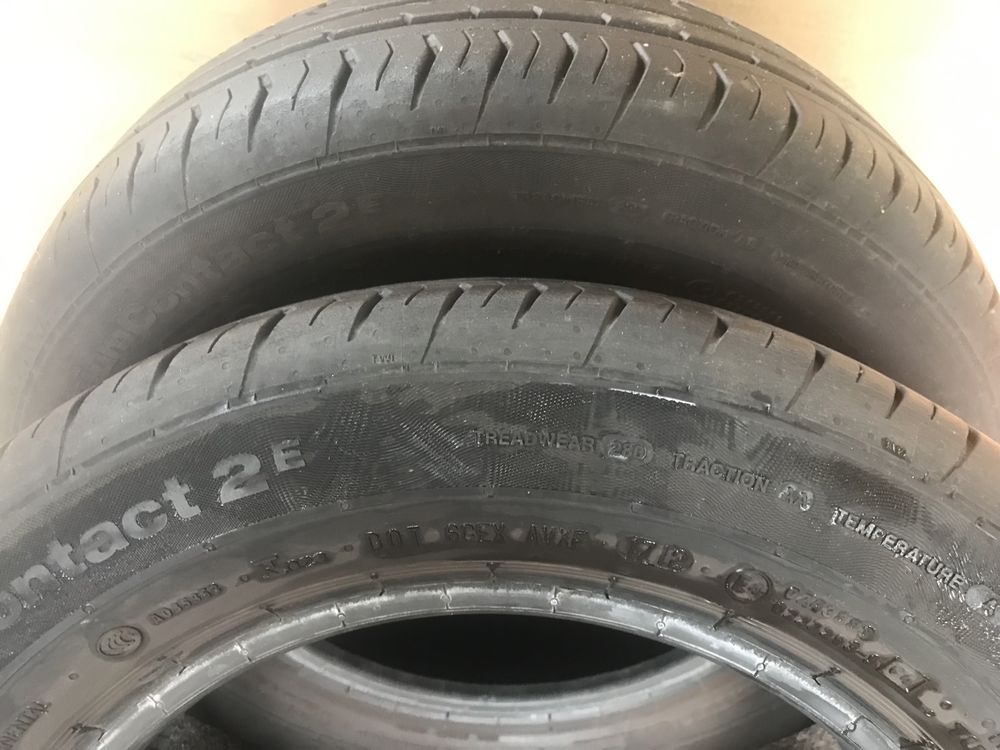 2 szt.para opony letnie 175/65R14 ContiPremiumContact 2E bieżniki 6 mm