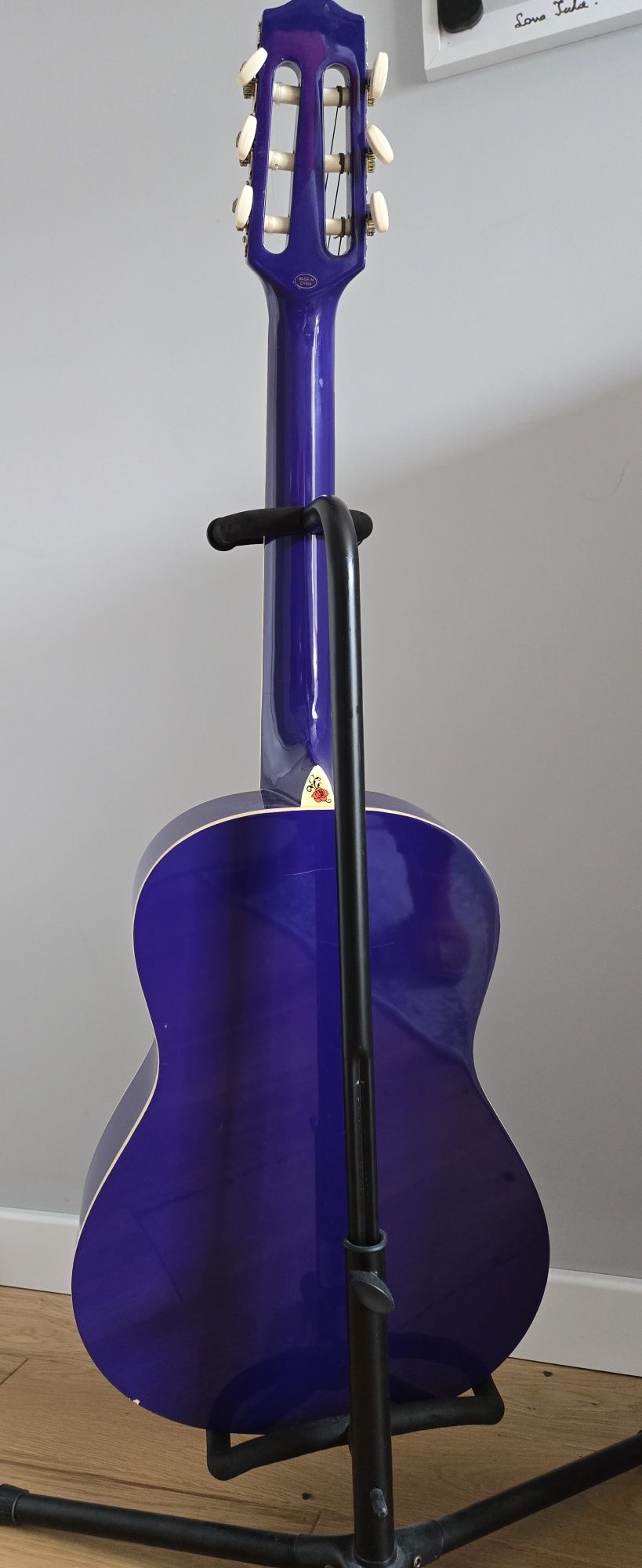 Gitara Gypsy Rose GRC1K/CPP 3/4 + stojak i nowy komplet strun GRATIS –