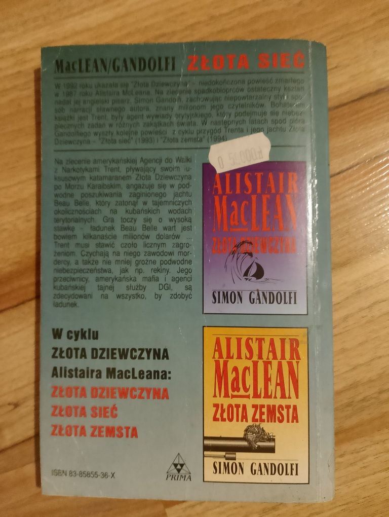 Złota dziewczyna - Alistair MacLean, Simon Gandolfi