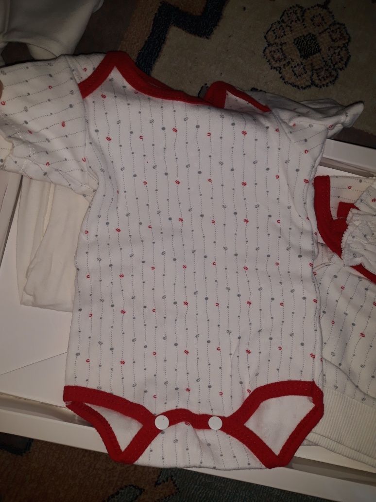 Красивое пышное платье для малышки комплект  для новорождённых