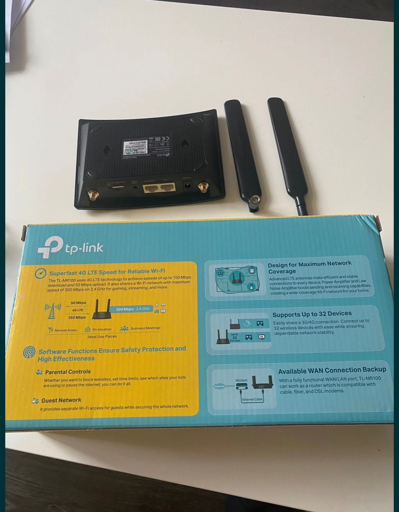 Роутер tp-link LTE 4G