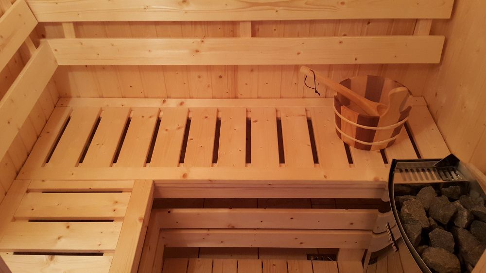 Domek na wynajem Kaszuby Wieżyca blisko jeziora i lasu Sauna Balia