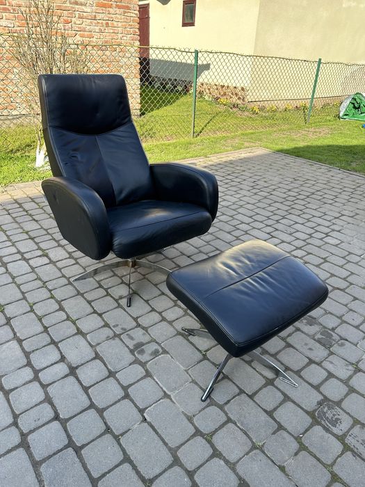 Крісло реклайнер (0046) шкіряне крісло офісне