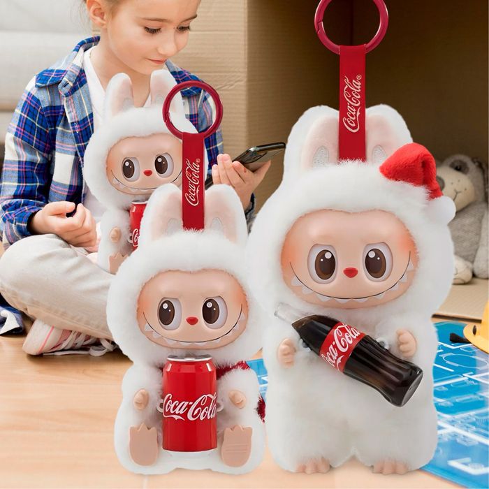 Дитяча Іграшка-сюрприз брелок Labubu Лабубу Серія "Cola"