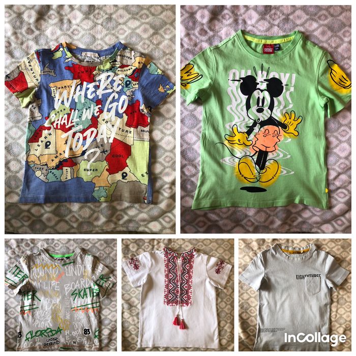 Набор футболок на 3/4 года