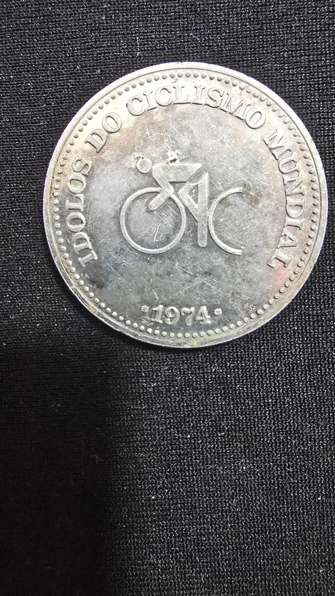 JOSE MANUEL FUENTE Token IDOLOS DO CICLISMO MUNDIAL
*1974*