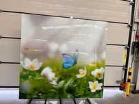 Szkło hartowane Optiwhite 6 mm z grafiką motyla