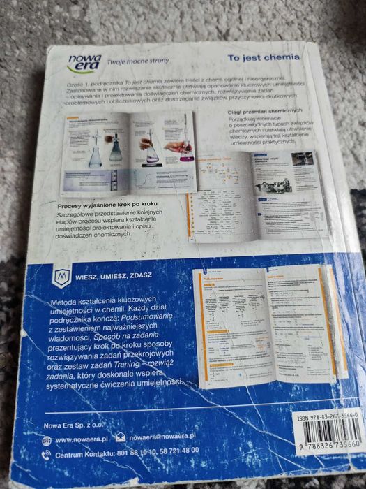 To jest chemia 1 zakres rozszerzony