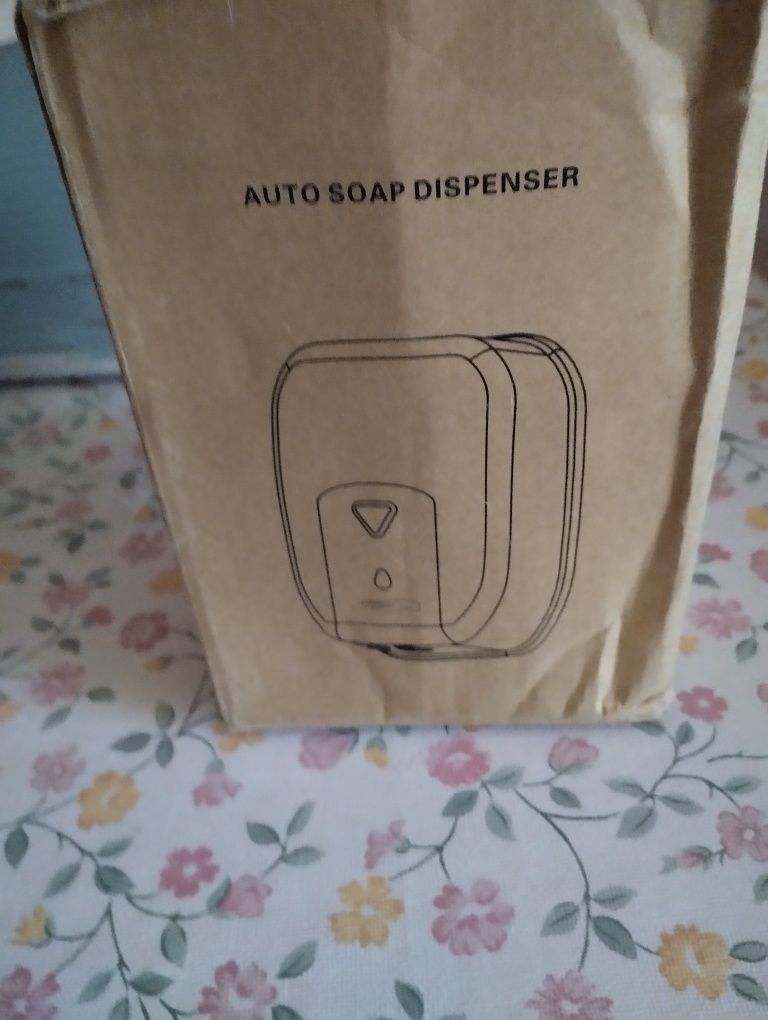Doseador  automático de mãos Inox Novo  automático