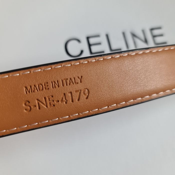 Pasek Damski Celine brazowy skora