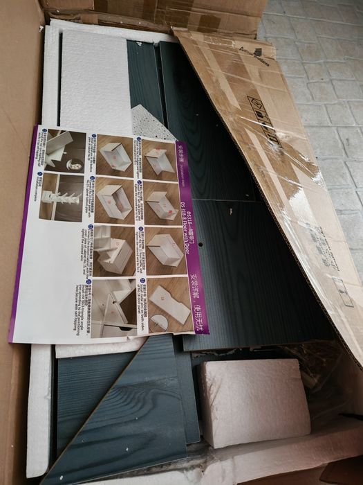 Estante com gaveta nova