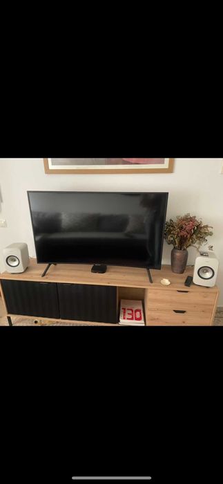Smart tv samsung e stand incluido