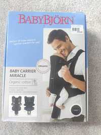 Nosidełko ergonomiczne Bjorn, Baby Carrier Miracle, od noworodka do 1