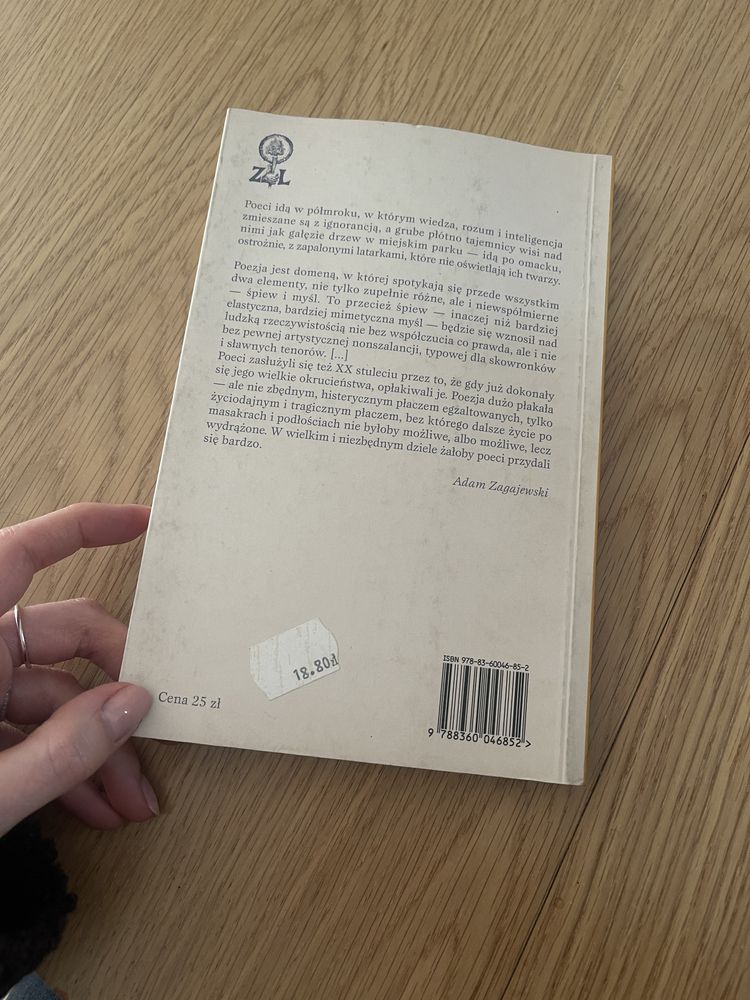Adam Zagajewski Poeta rozmawia z filozofem