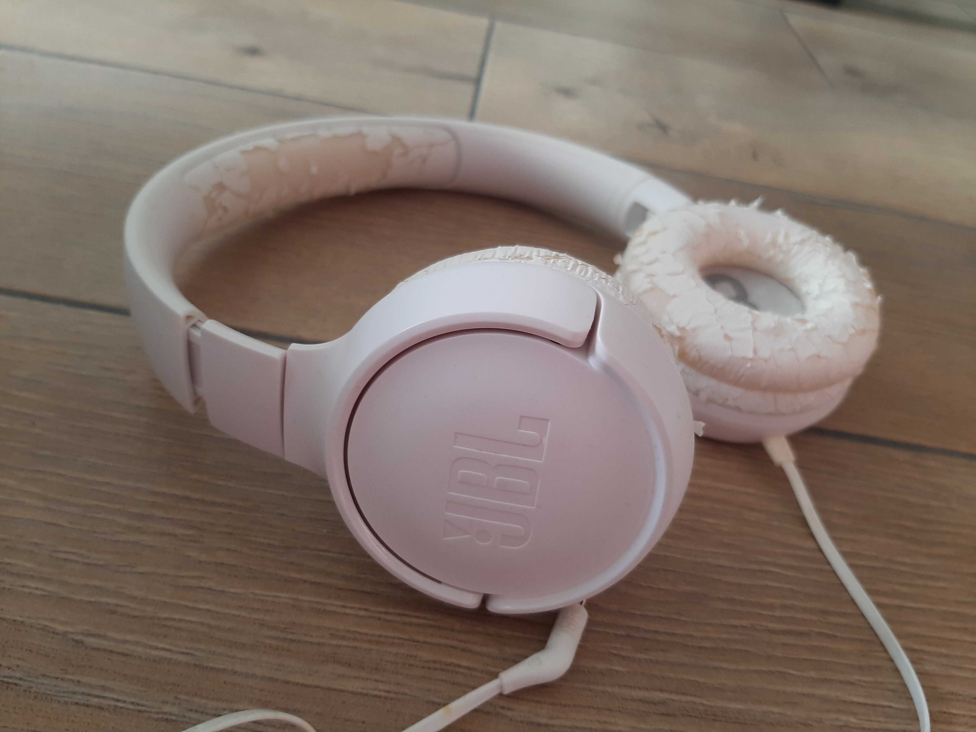 Słuchawki JBL biale