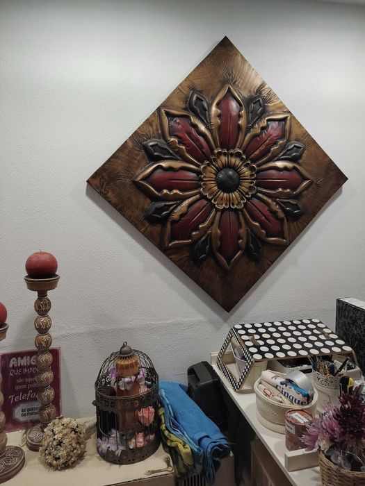 Peça decorativa em latão