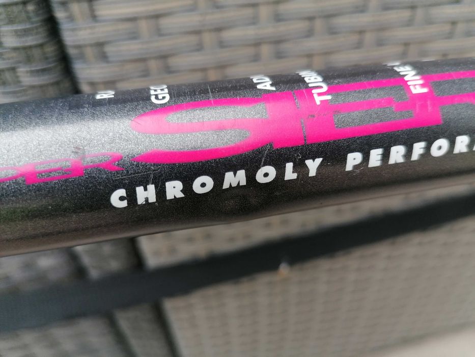 rama rowerowa MTB CR-MO stalowa VINTAGE wymienny hak