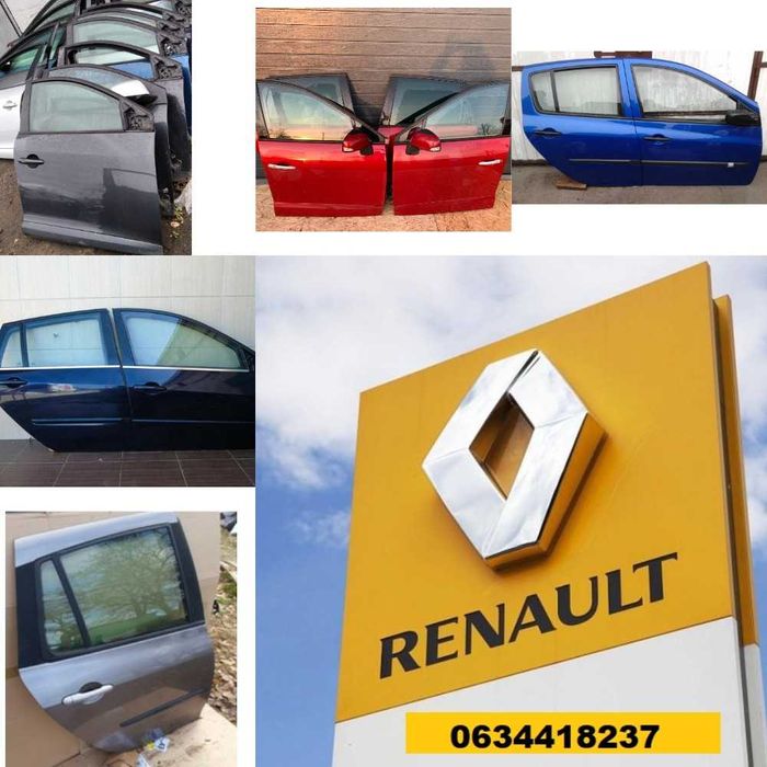 Двери Меган2,3, лагуна 2,3, Кліо 3, Сценік 2,3, Кенго 1,2