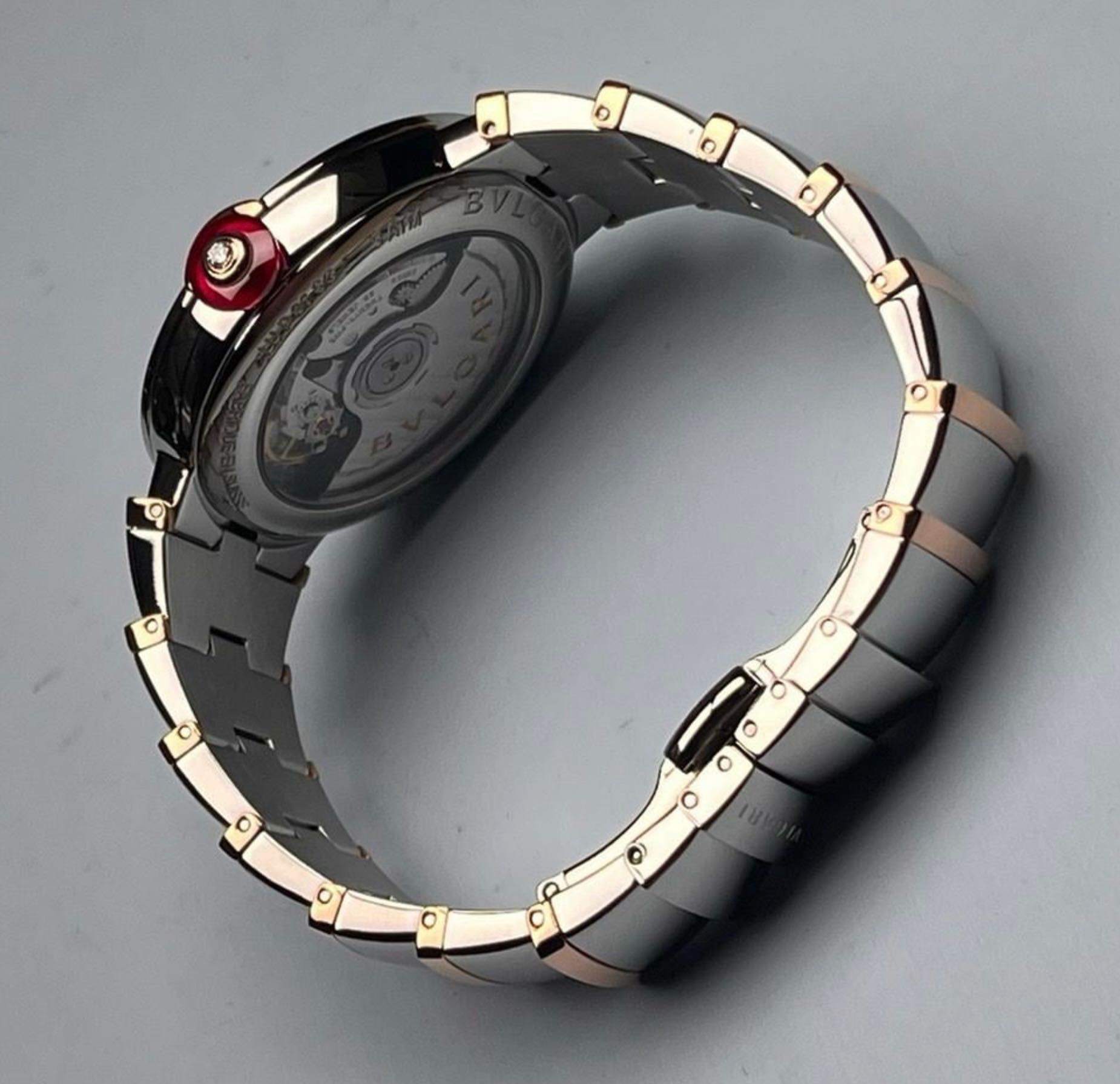 Bulgari Lucea 36mm stal/złoto 18k automatic