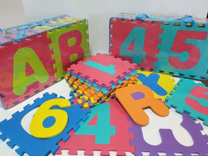 Mata Piankowe Puzzle 36szt Duże 30x30