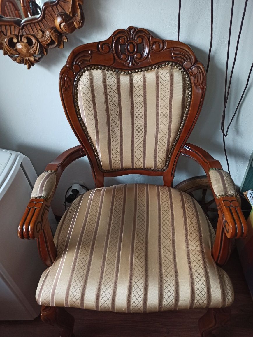 Fotel krzesło Ludwikowskie
