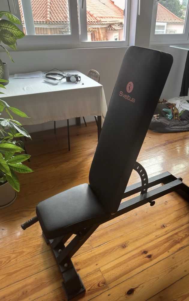 Sveltus cross bench with 10 positions