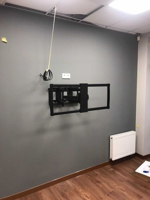 Повісить телевізор на стіну. Установка кріплення для телевізора Монтаж