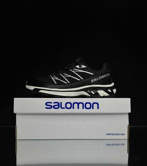 Чоловічі кросівки Salomon XT-6 Expanse Gore Tex Black White Termo 0683