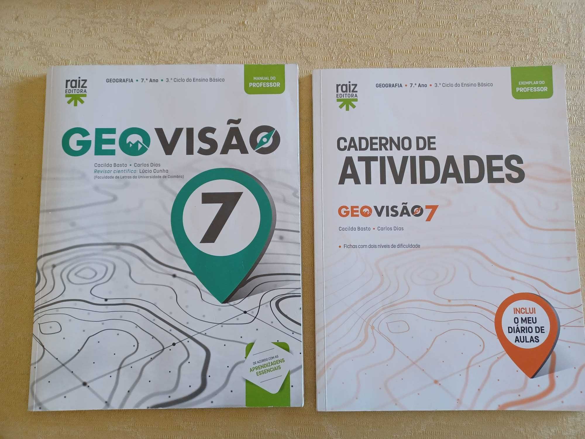 GEOvisão 7 - Geografia - 7.º Ano - versão professor (NOVOS)