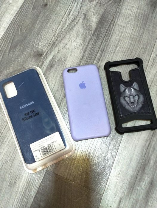 Чехли на айфон 6с, та самсунг, зарядні без блочка