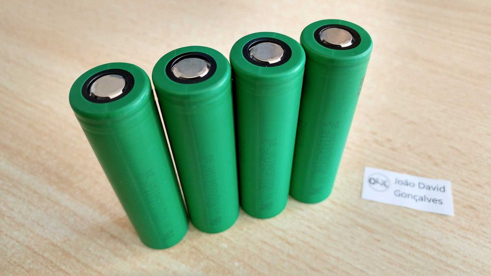 Pilha bateria 18650 Sony VTC6 3120 mAh 30A recarregável