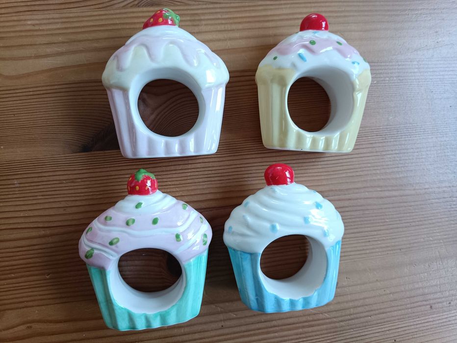 Ceramiczne obrączki ringi na serwetki z Westwing