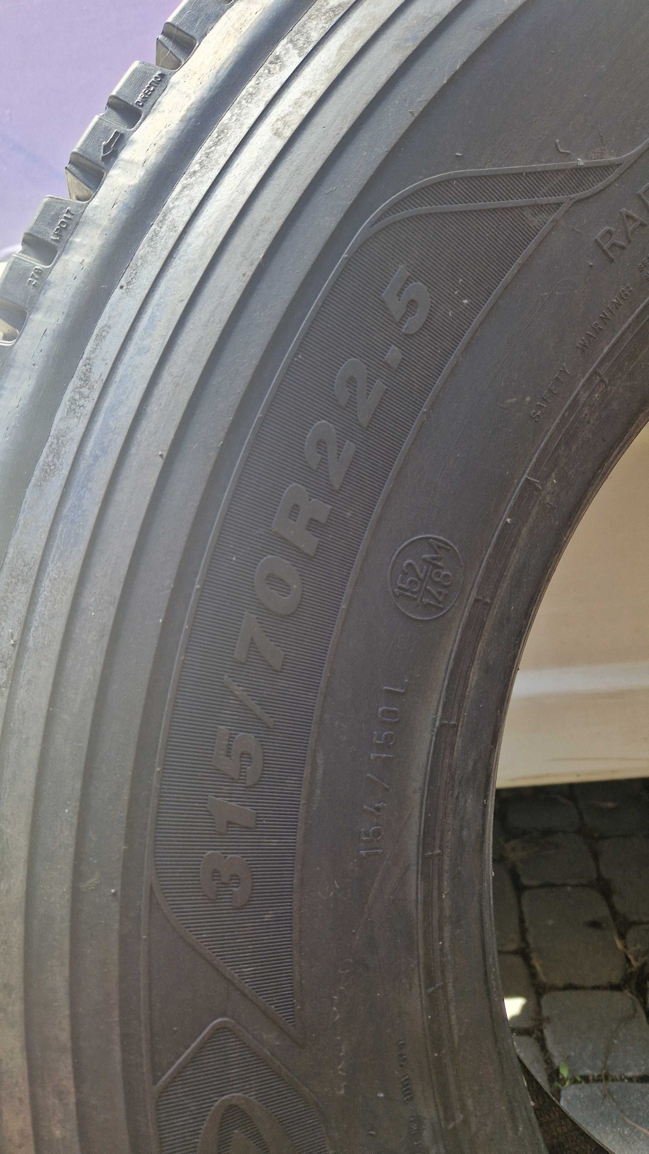 Opony ciężarowe 315/80R 70R 22.5 pojedyncze sztuki