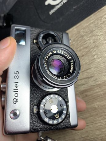 Rollei 35 Tessar 40mm F3.5 компактный пленочный фотоаппарат