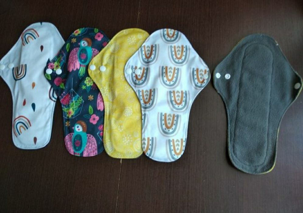 Прокладки бамбуково- вугільні  28 см з непромокаючим дихаючим