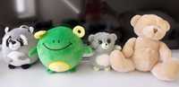 Новые Мягкие игрушки жабка сквиш,  мишка, єнот, мышка