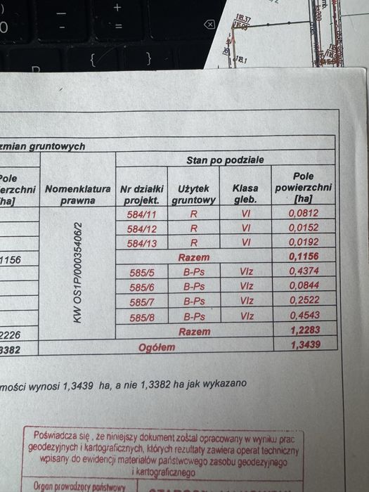 Różan działka z budynkami PGR przemysłowa baza transportowa 1,34 ha