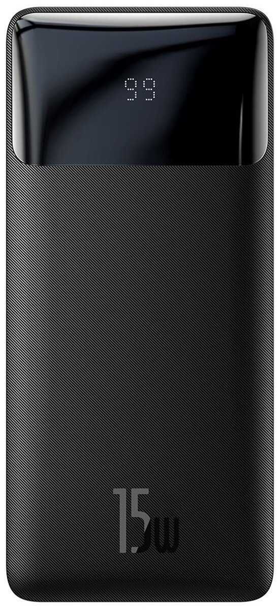 Універсальна мобільна батарея Powerbank 30000mah Baseus Bipow 15w. ОПТ