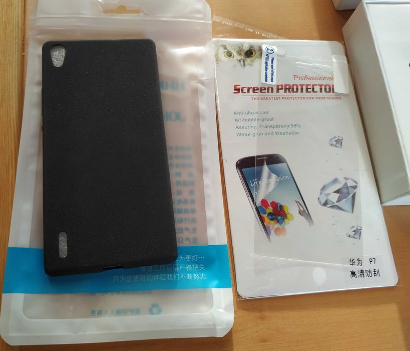 Смартфон Huawei P7  2/16 Гб (не включ.)+ чехол, пленки