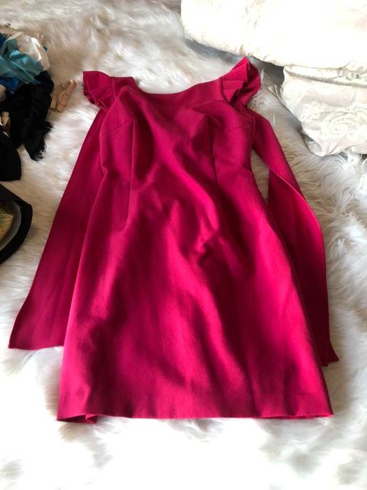 vestido rosa tamanho s zara