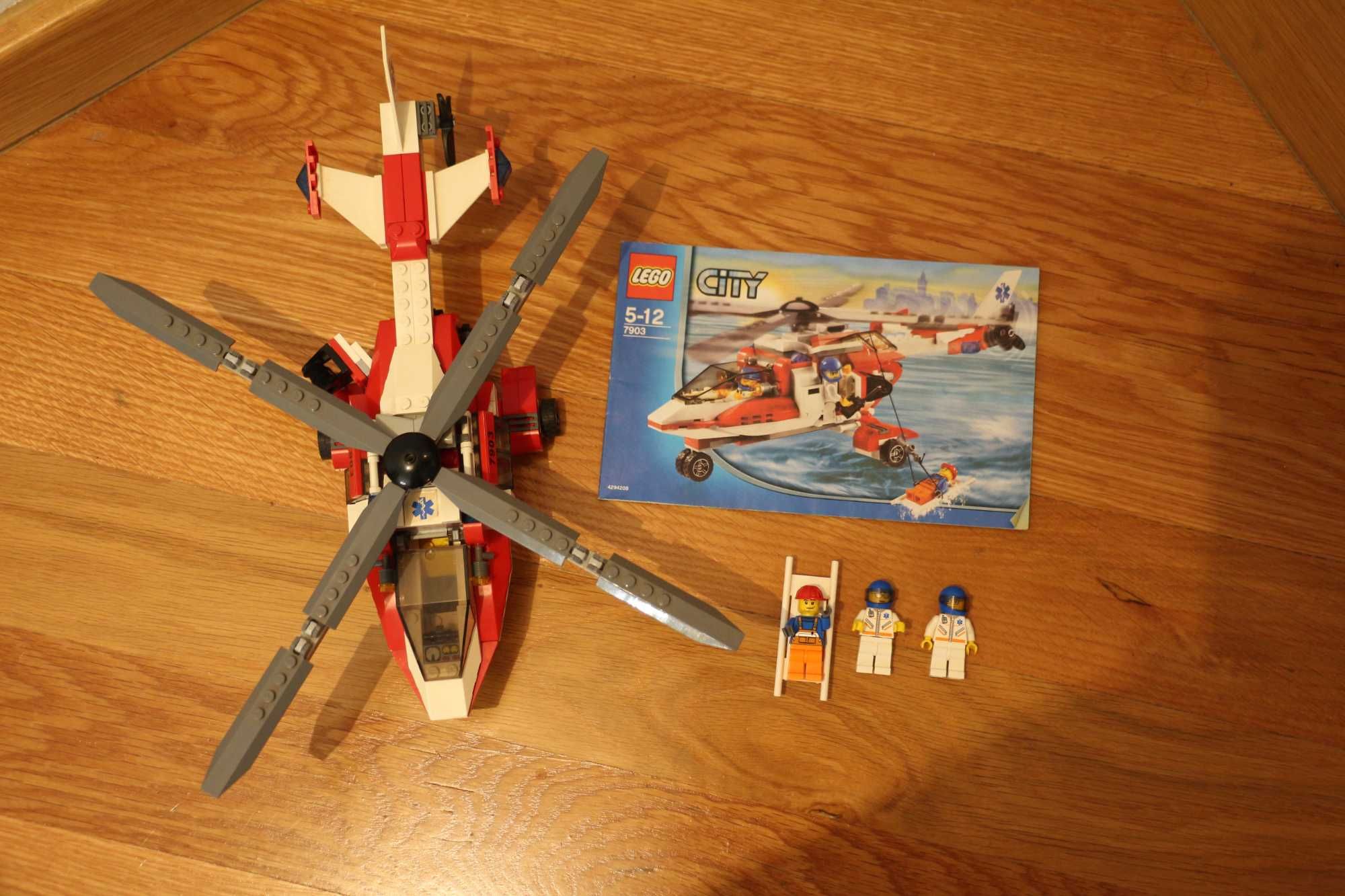 Lego helicóptero de resgate - 7903