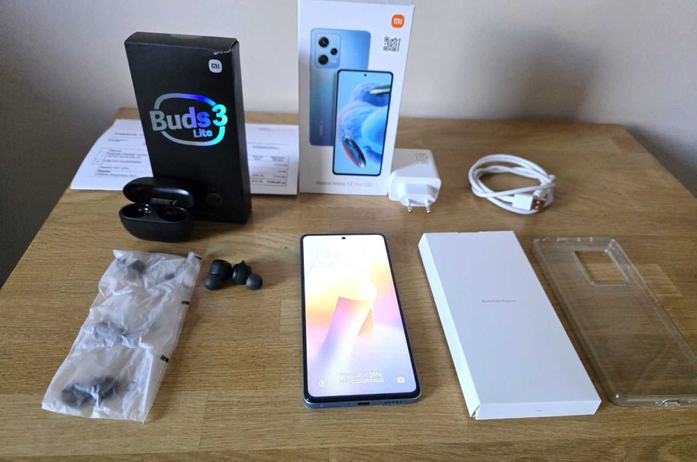 Smartfon XIAOMI Redmi Note 12 Pro 5G 6/128GB Niebieski+słuchawki buds3