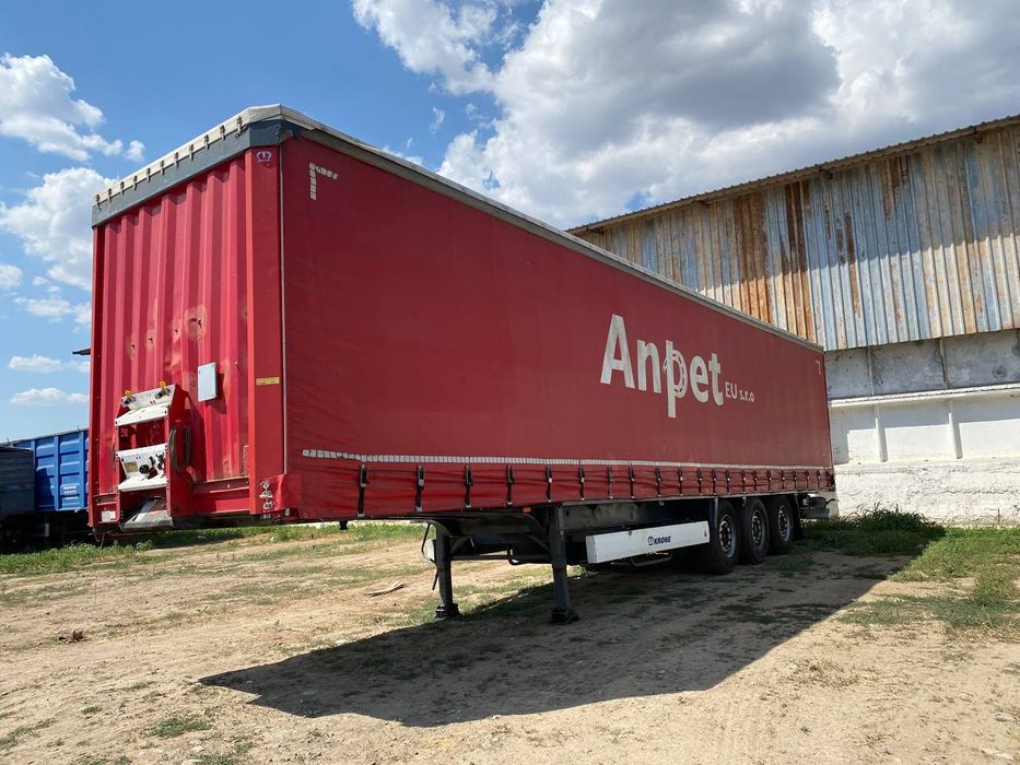 Полуприцеп штора. Крона в хорошем техническом состоянии