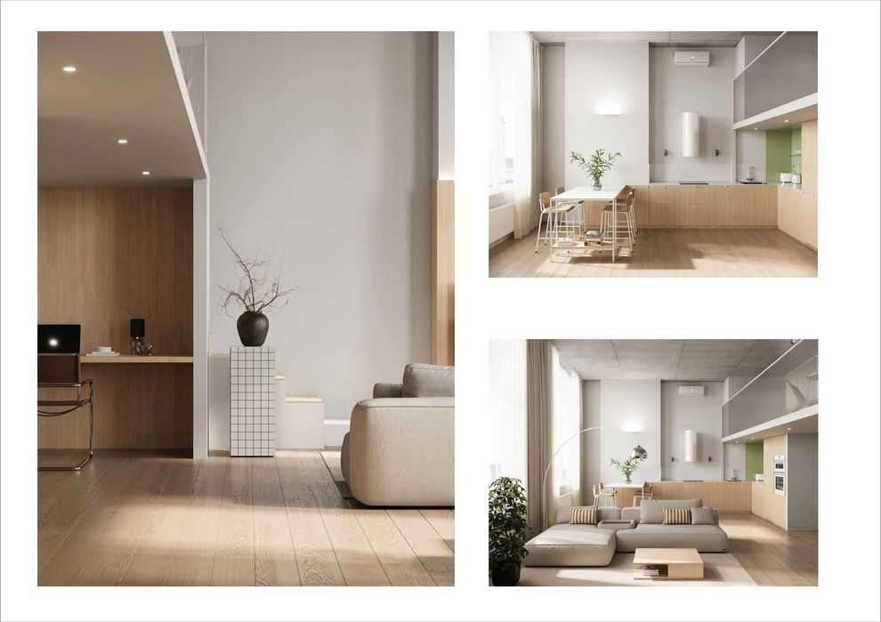 Новий авторський пентхаус в ЖК Manhattan City 80,5 кв.м.