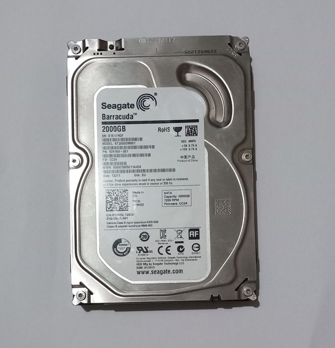 Disco rígido hdd 2 TB