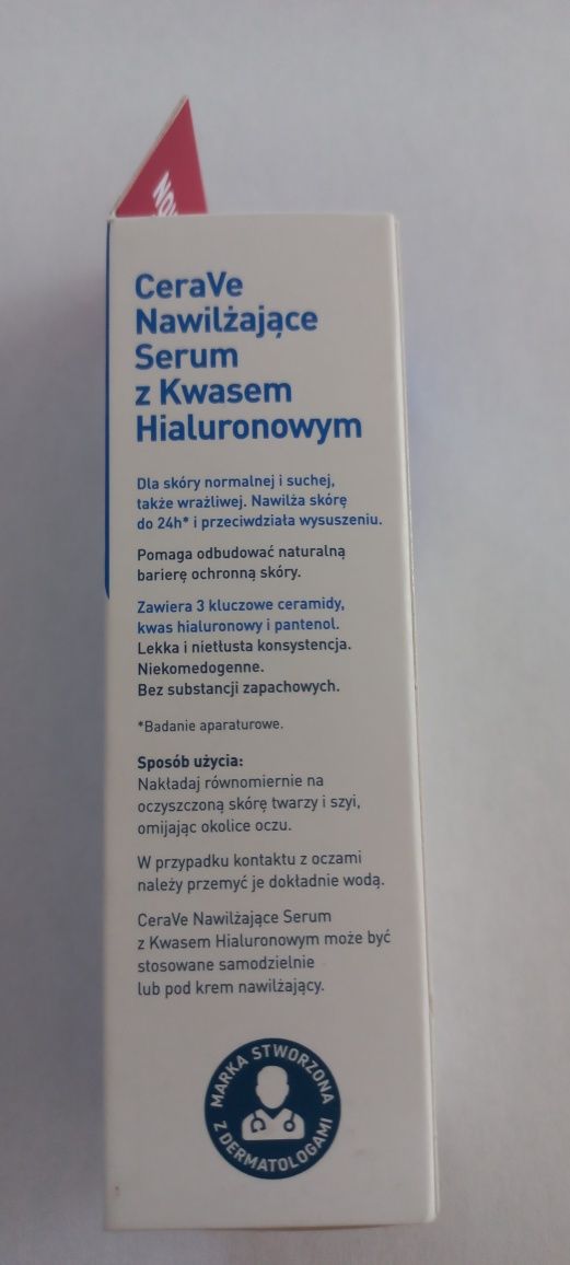 Cerave serum nawilżające z kwasem hialuronowym