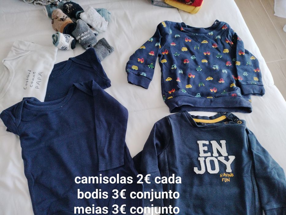 Vendo roupa 9-12meses